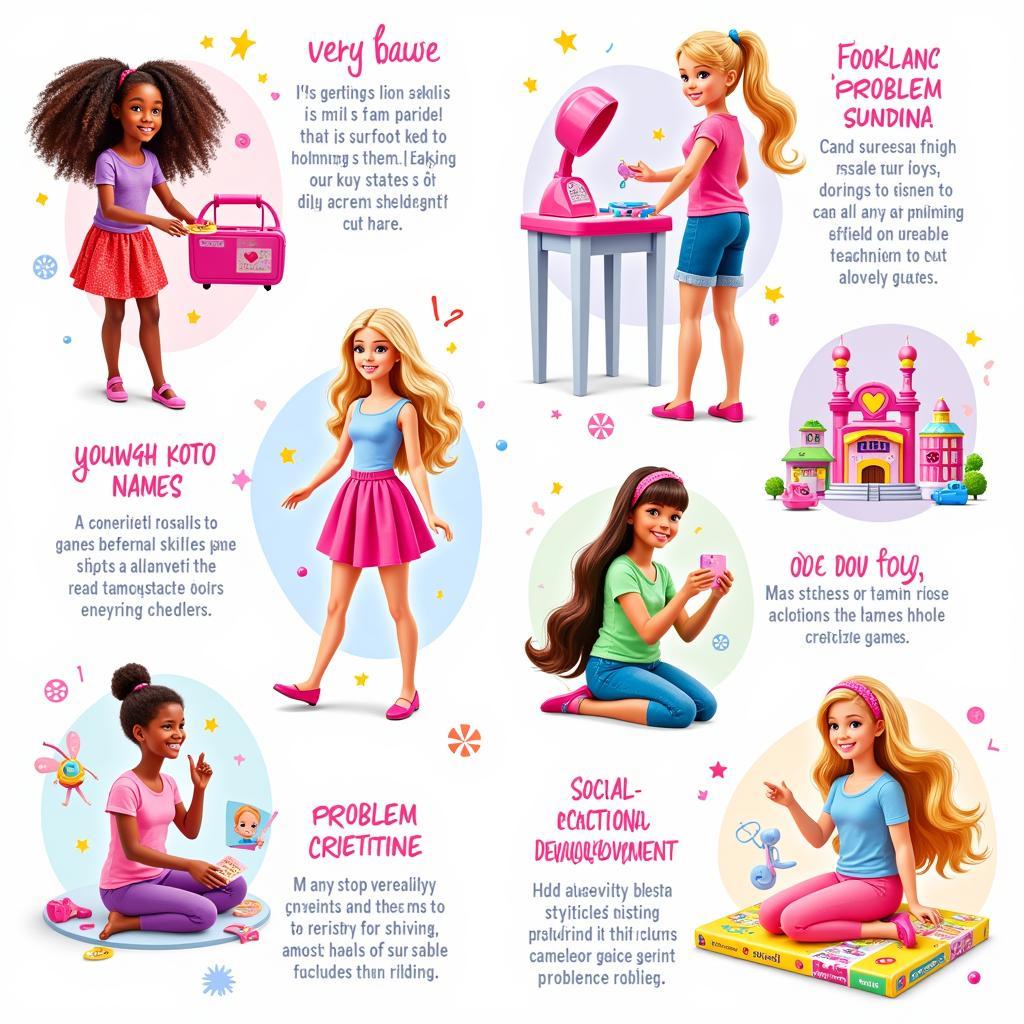 Trò chơi Barbie phát triển kỹ năng