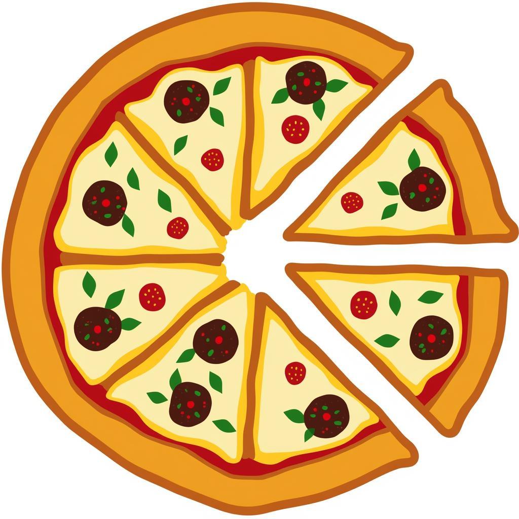 Bí quyết chơi trò chơi cắt pizza trên Google