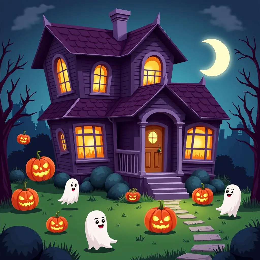 Trò chơi Halloween trên Google Doodle