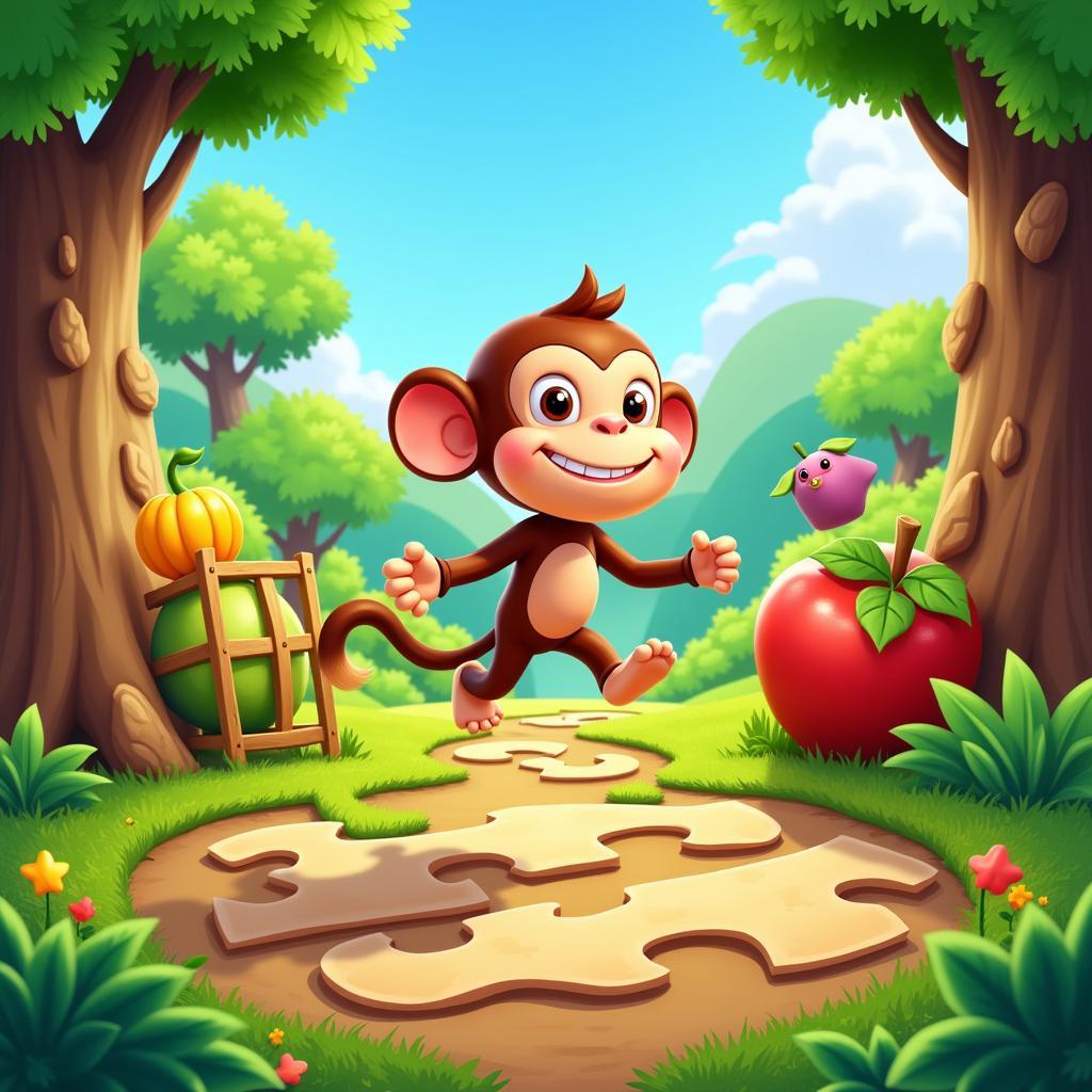 Giao diện trò chơi Monkey