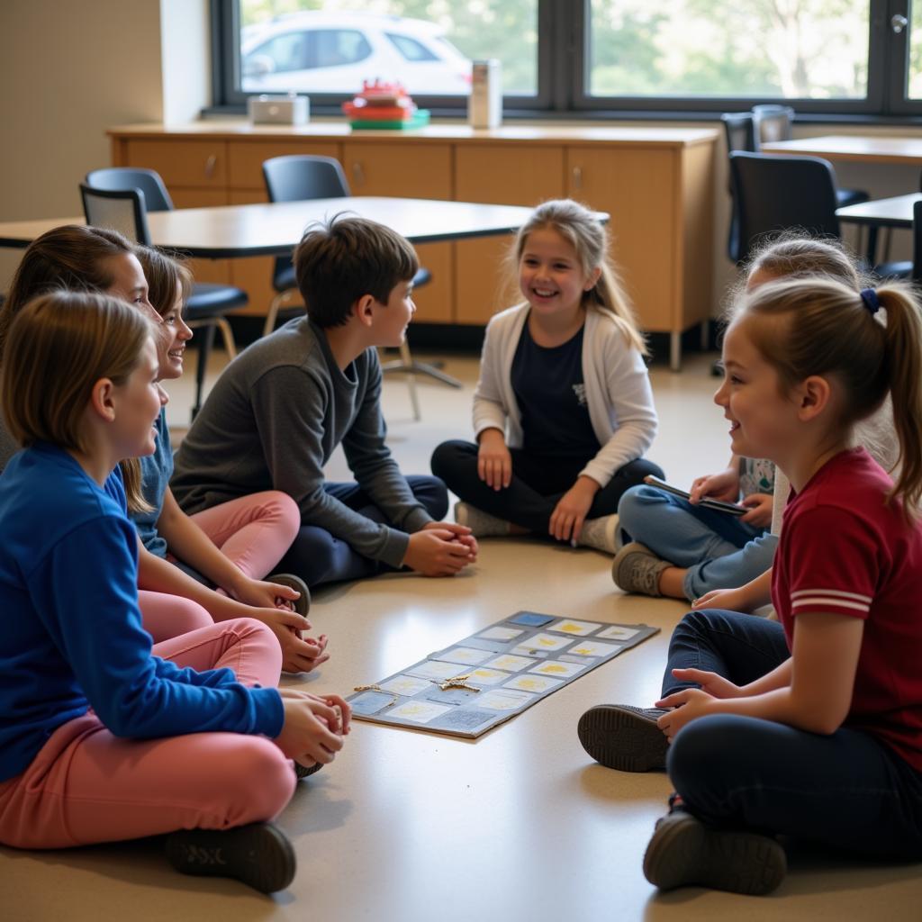 Circle Games in Classroom