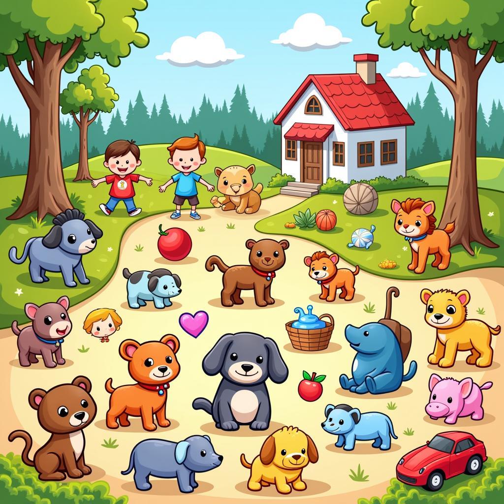 Hidden Object Game for Kids