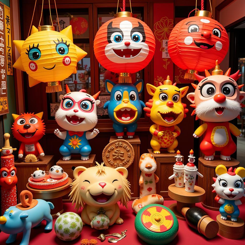 Traditional Mid-Autumn Festival toys