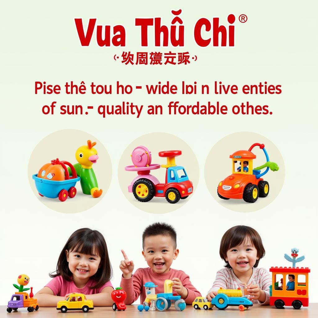 "Vua Trò Chơi" - Thương hiệu đồ chơi nội địa Trung Quốc uy tín