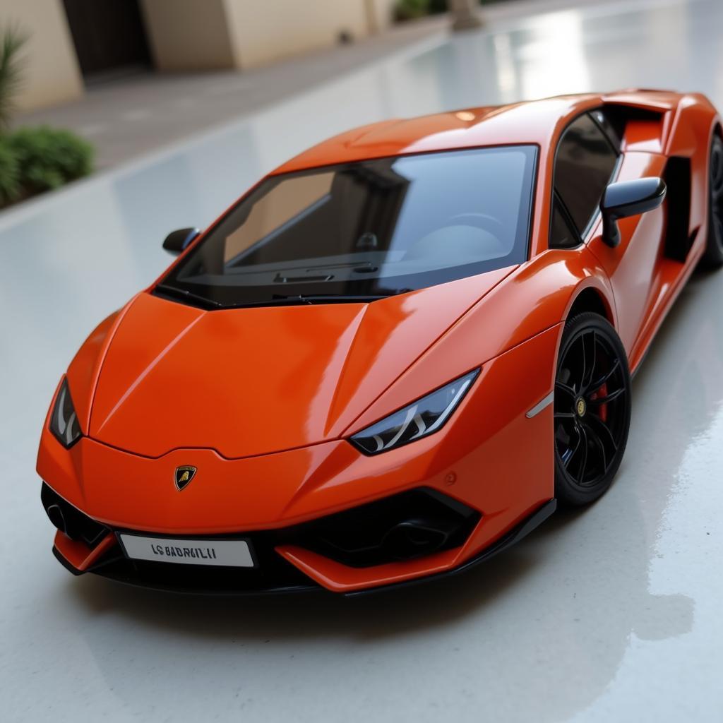 Siêu xe Lamborghini thu nhỏ trong tầm tay