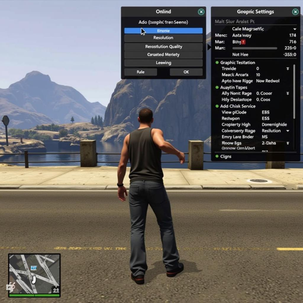 Cài đặt đồ họa GTA V trên A6-6400