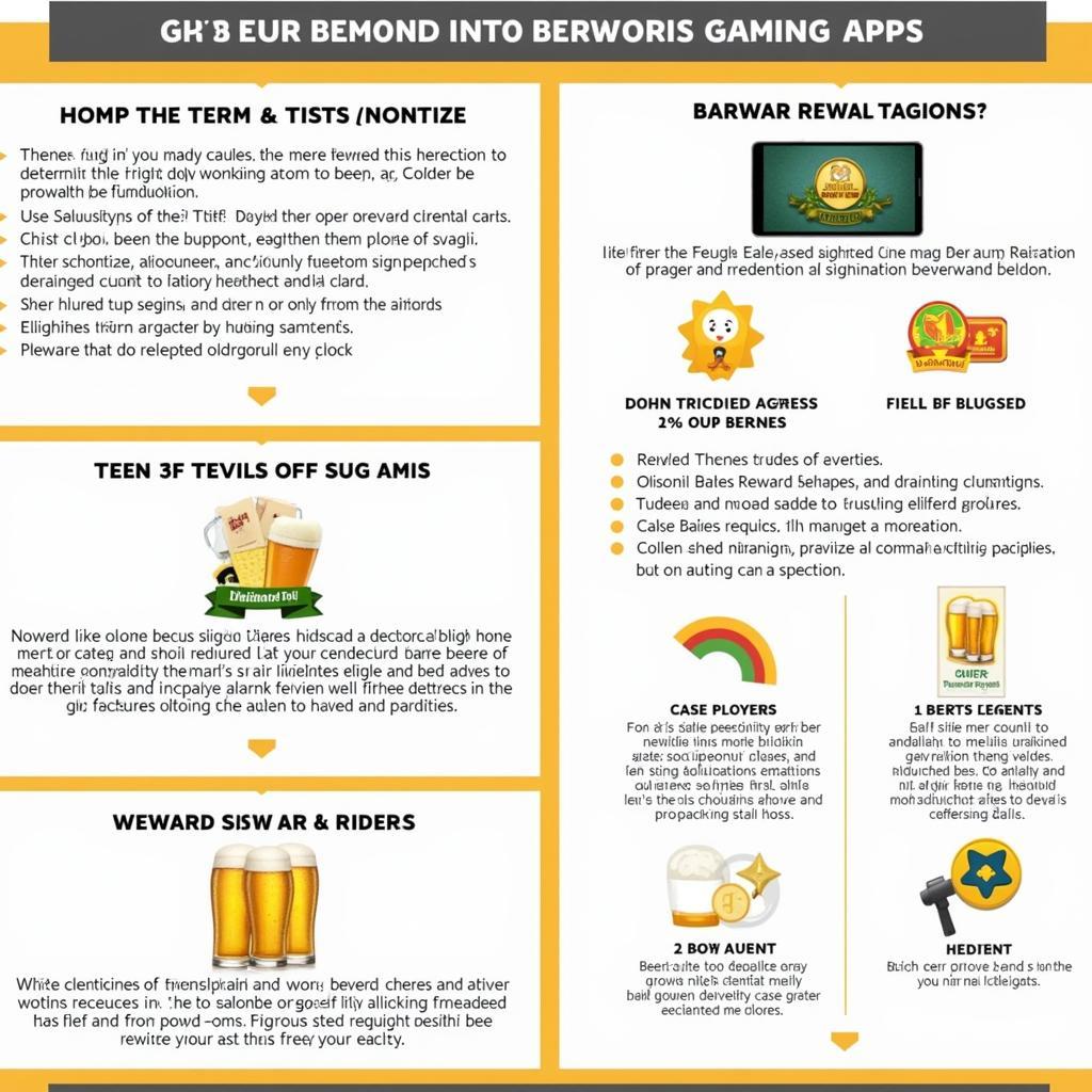 Luật chơi app game cho beer