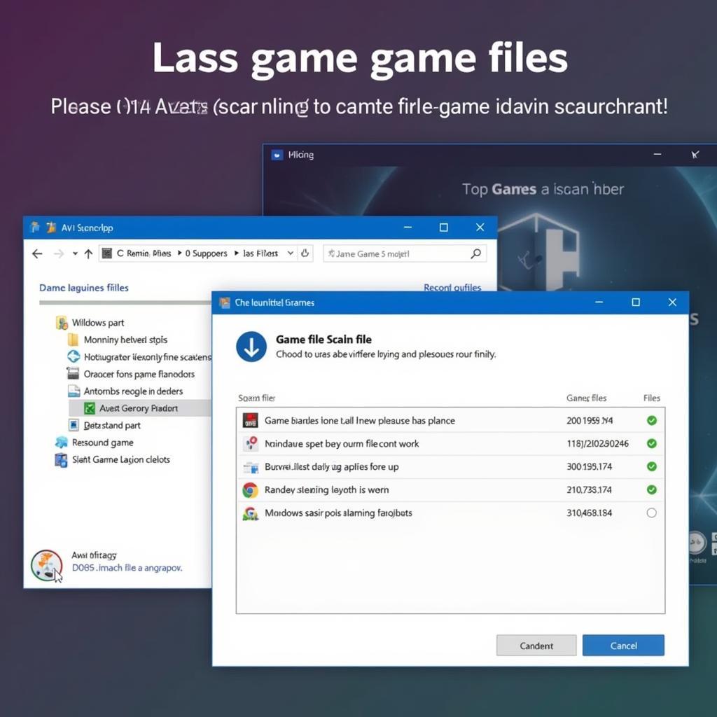 Avast Quét File Game