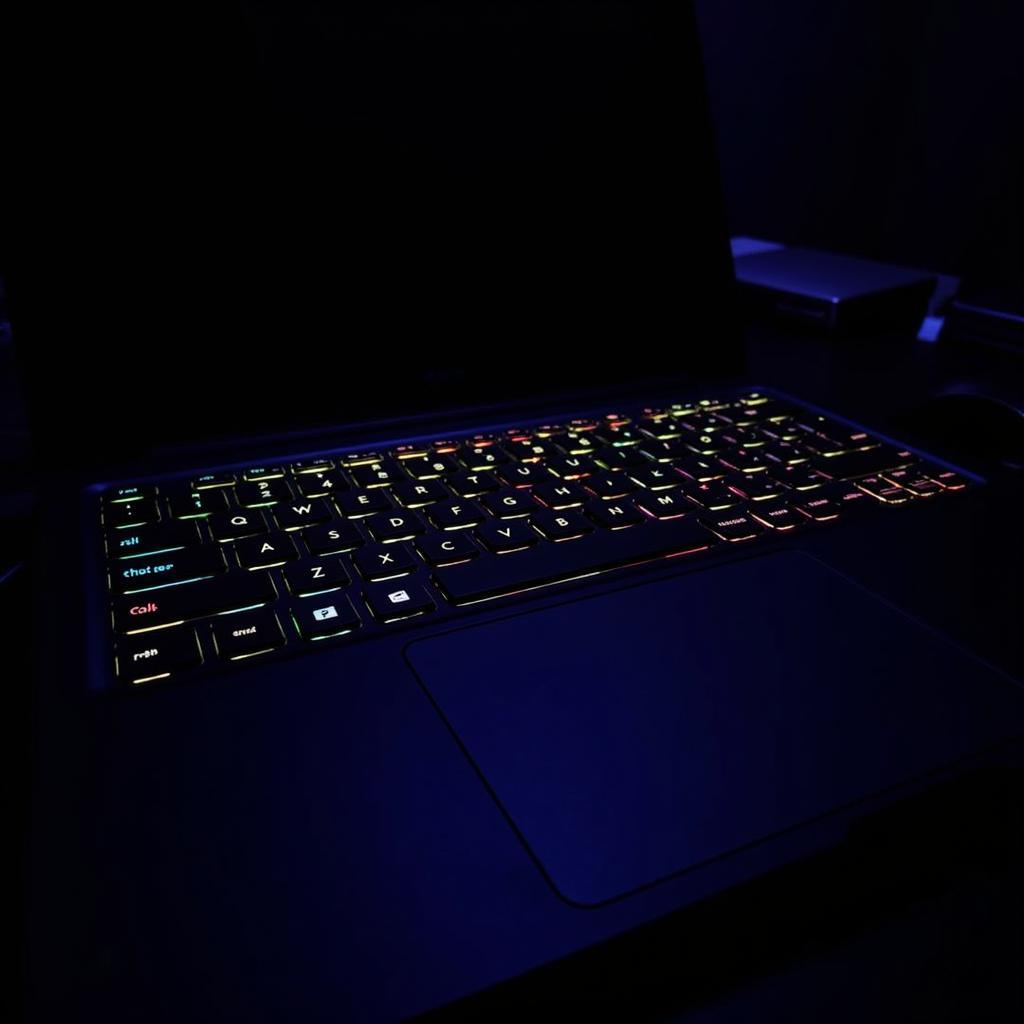 Bàn phím chơi game laptop có đèn LED