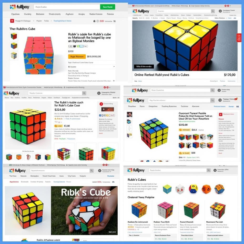 Bán trò chơi rubik online