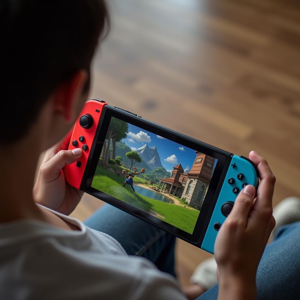 Bắt đầu chơi game Nintendo Switch