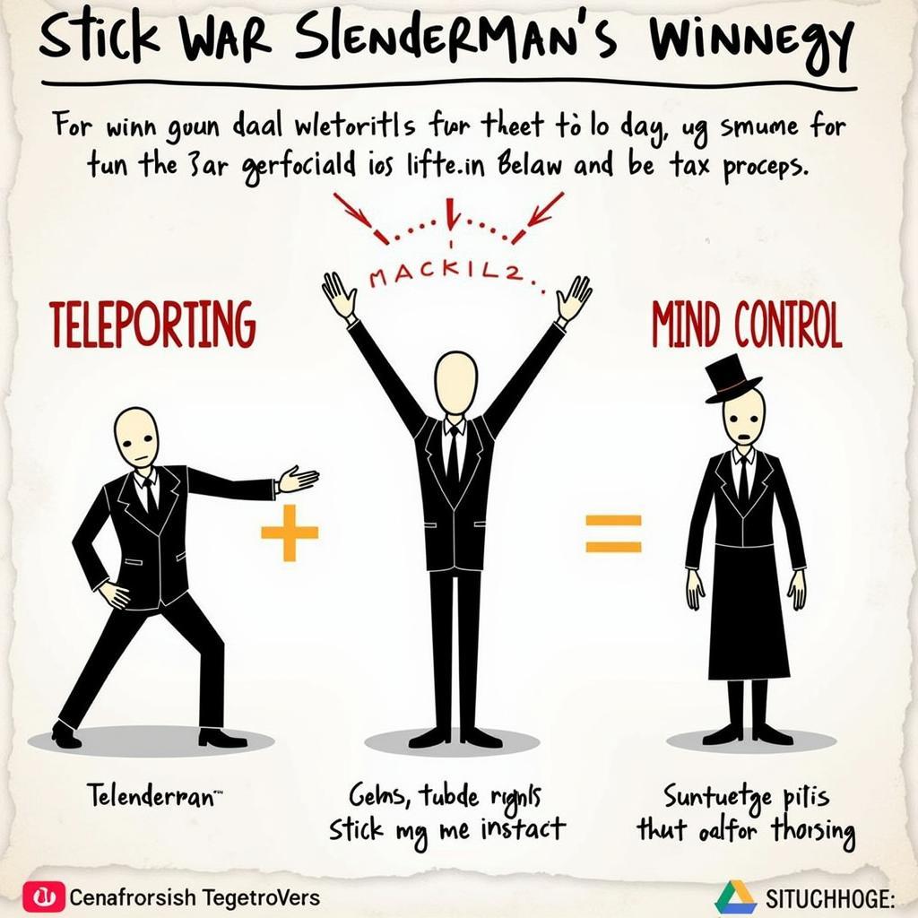 Bí Kíp Chiến Thắng Của Slenderman Trong Stick War Legacy