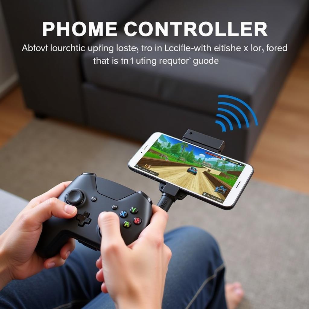 Biến điện thoại thành tay cầm chơi game Bluetooth