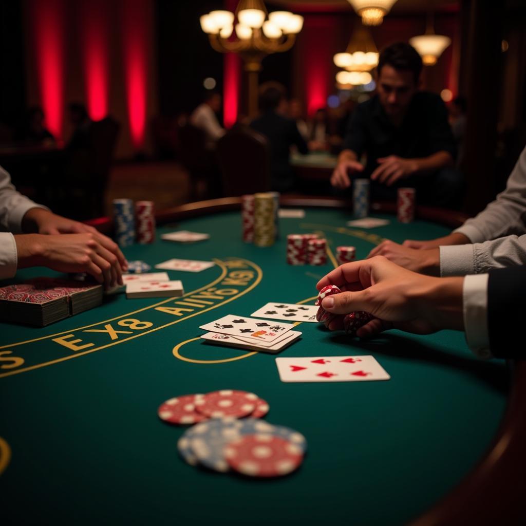 Blackjack 21 điểm tại casino