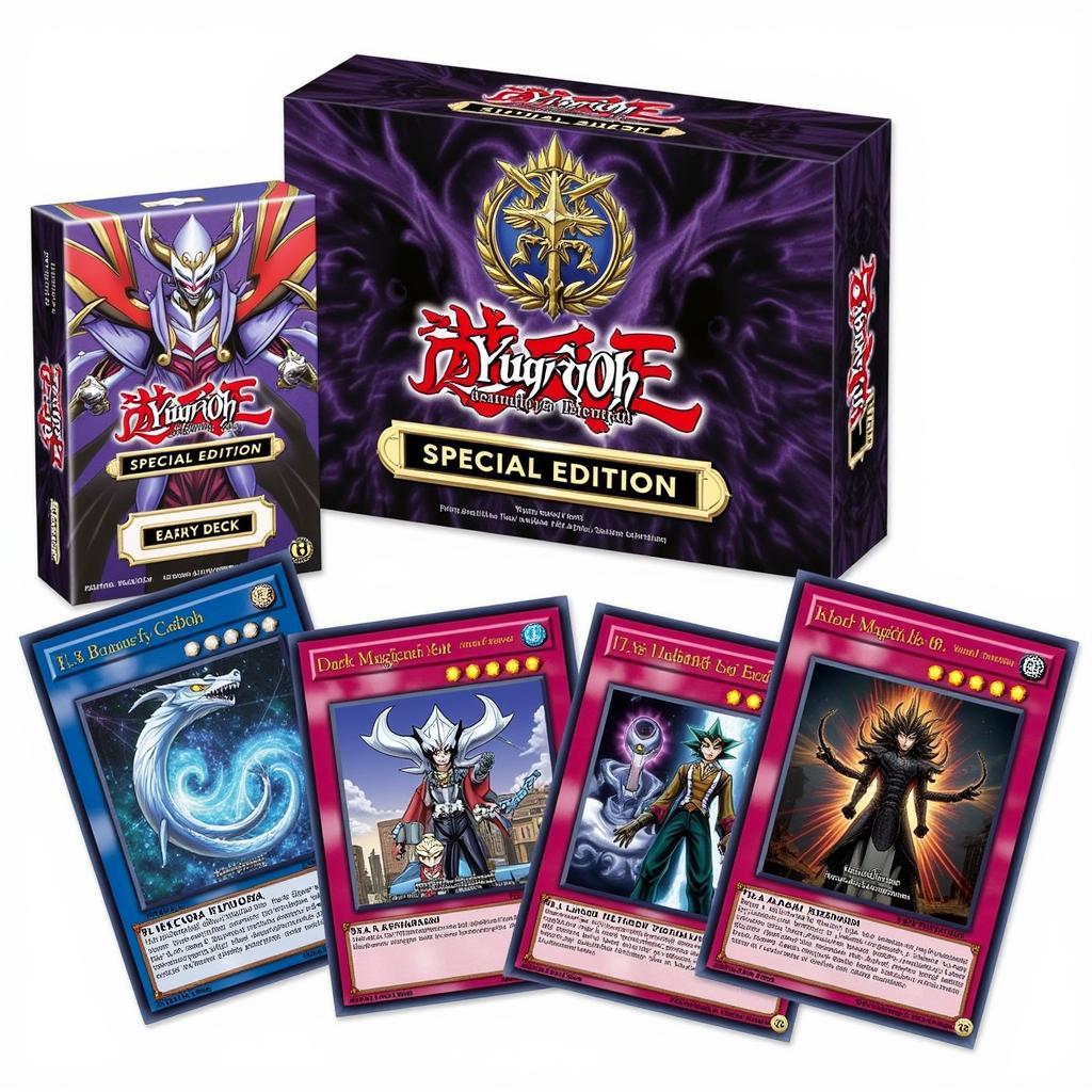 Bộ bài Yugioh kỷ niệm 10 năm - hình ảnh các lá bài nổi tiếng