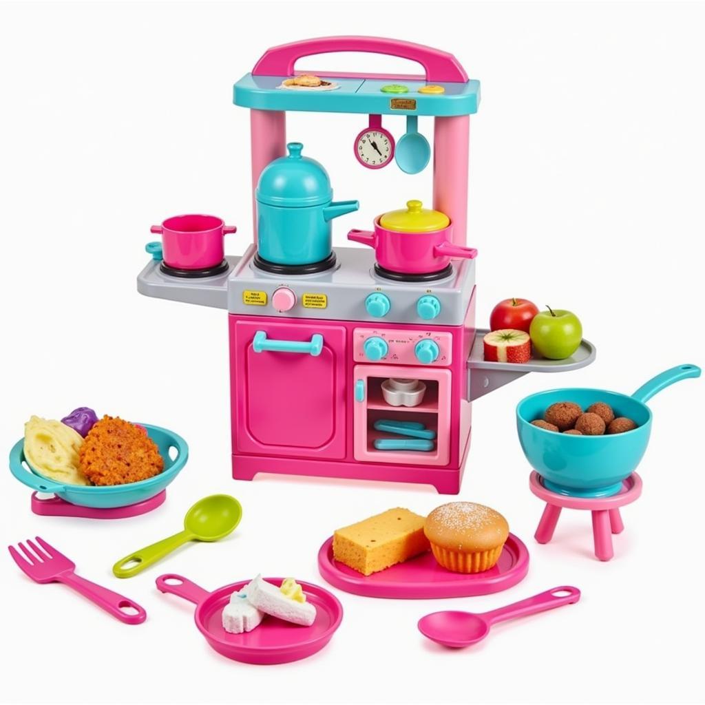 Bộ đồ chơi nấu ăn kitchen set cho bé gái