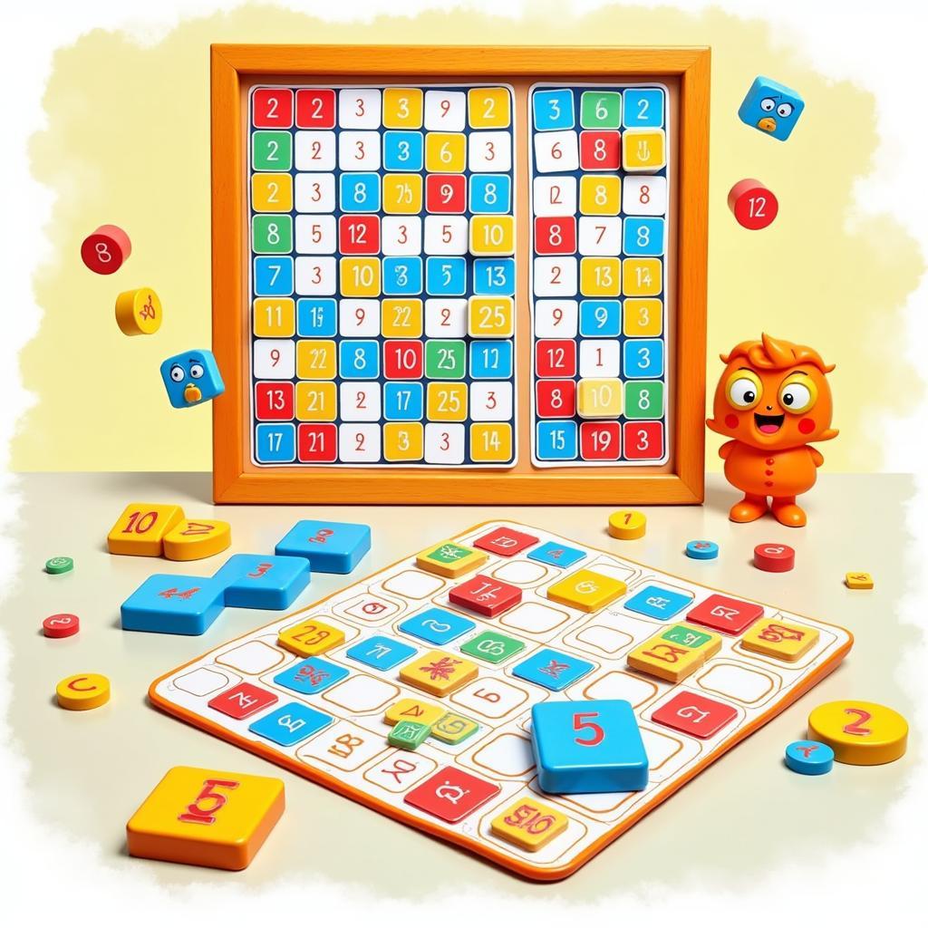 Bộ đồ chơi Sudoku cho trẻ em