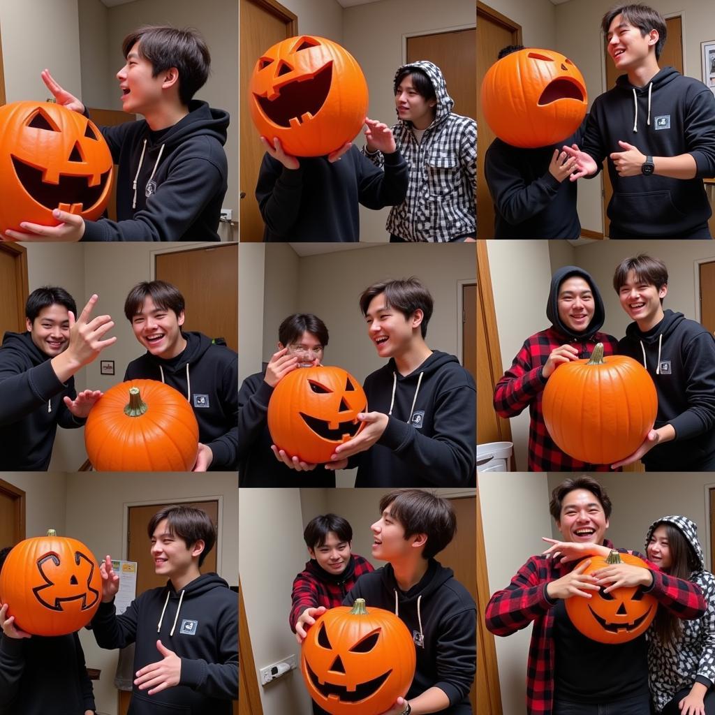 BTS Halloween Vui Nhộn