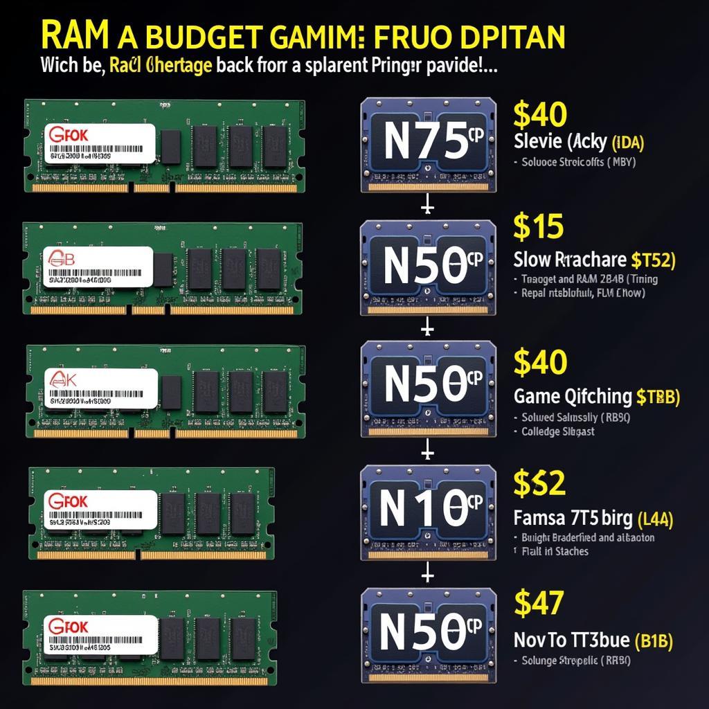 Lựa chọn RAM cho build máy tính chơi game giá rẻ