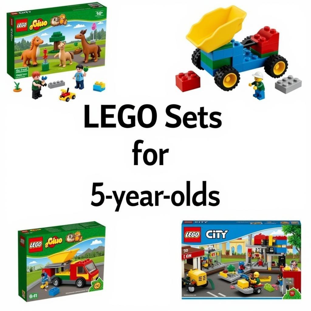 Các bộ Lego phù hợp cho bé 5 tuổi