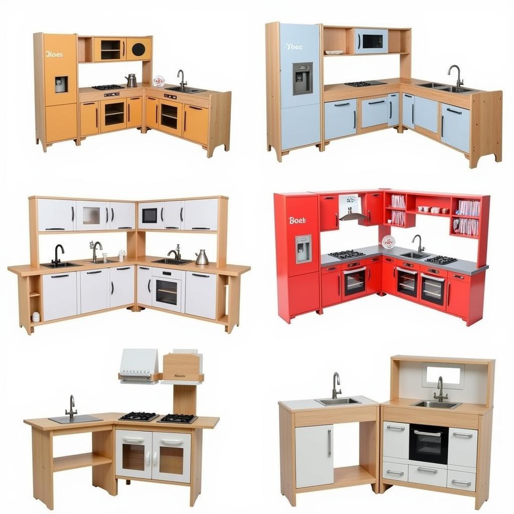 Các loại bộ đồ chơi nấu ăn kitchen đa dạng