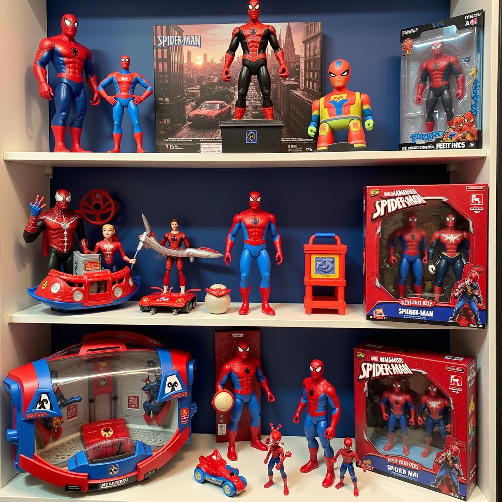 Các loại bộ đồ chơi Spider Man