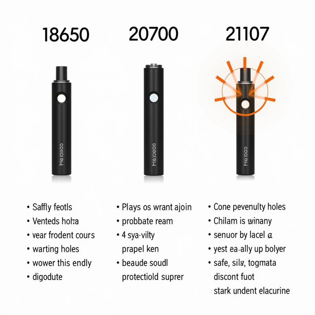 Phân loại các loại pin chơi vape phổ biến