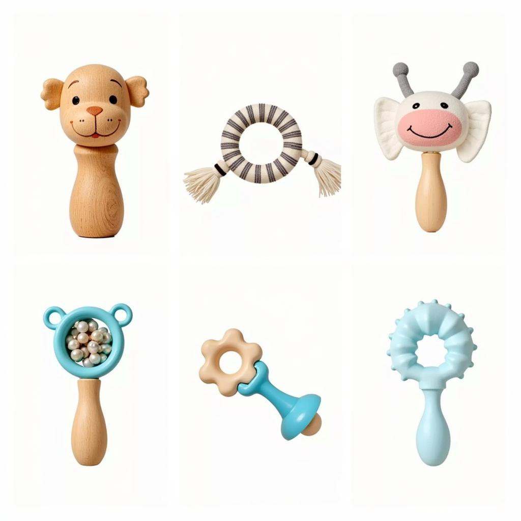 Các loại rattle cho bé