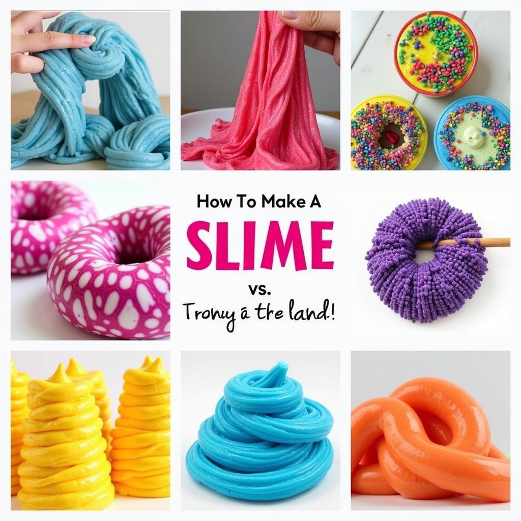 Các Loại Slime Đẹp Mắt Và Độc Đáo