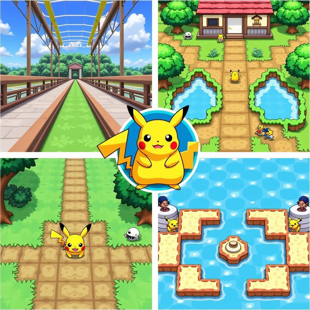 Các phiên bản Pikachu khác nhau