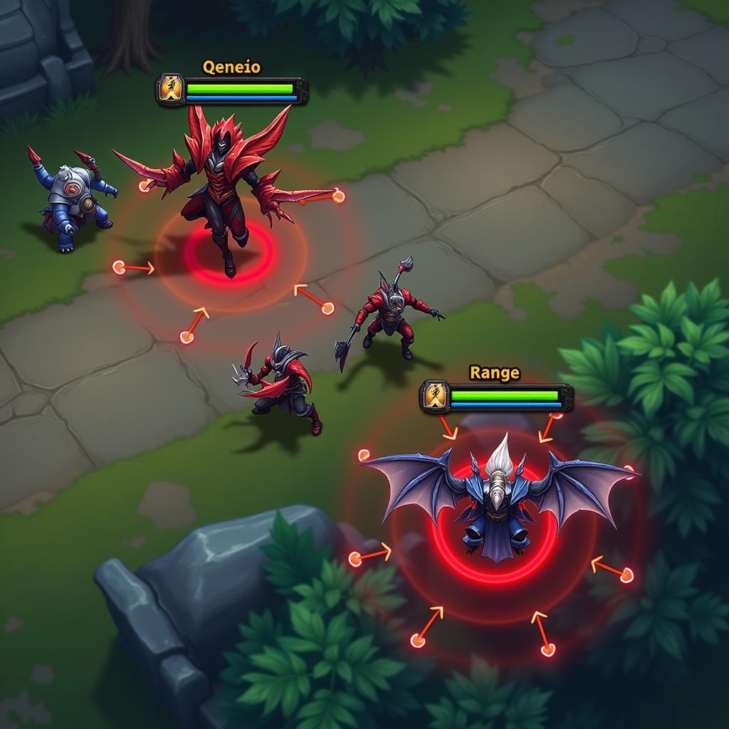 Aatrox đi đường