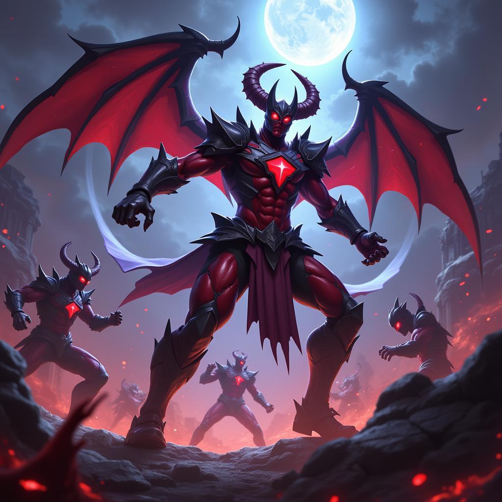 Aatrox giao tranh tổng