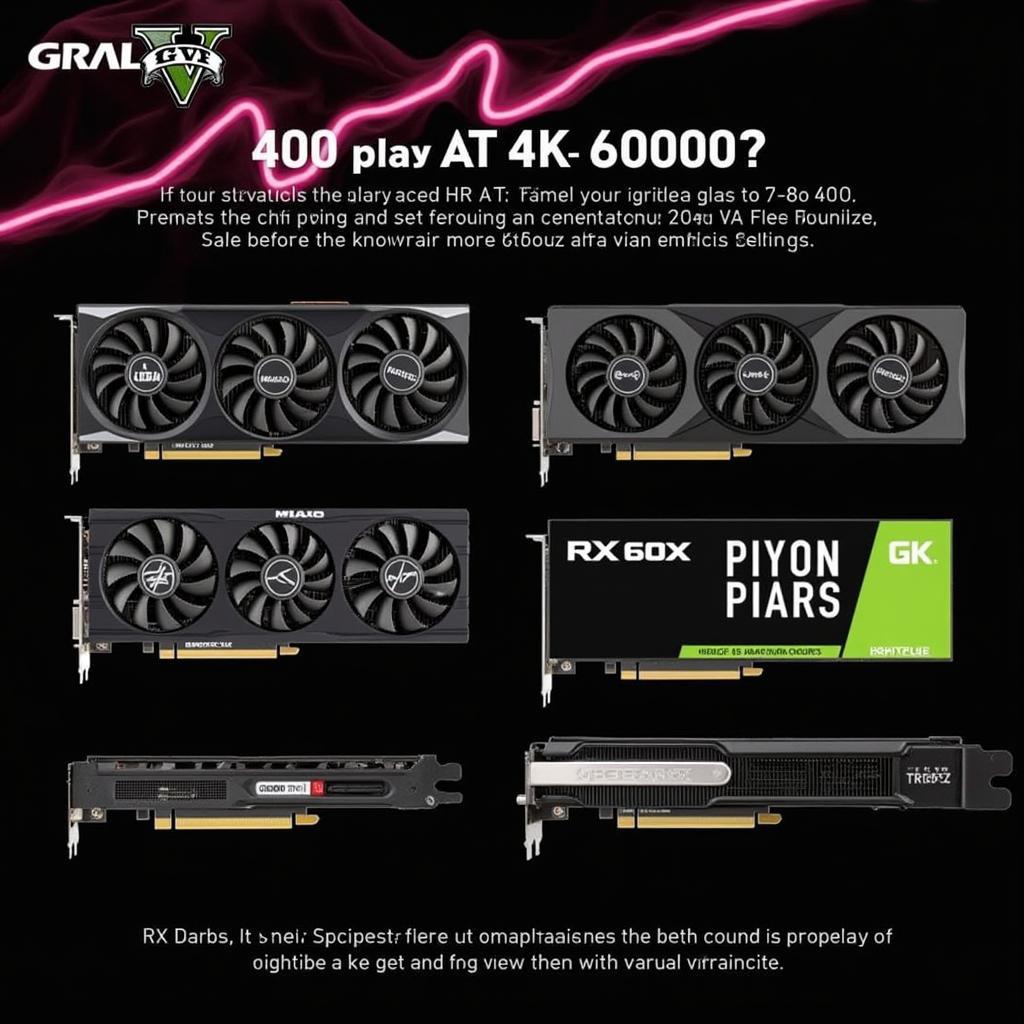 Card đồ họa cao cấp chơi GTA V ở độ phân giải 4K