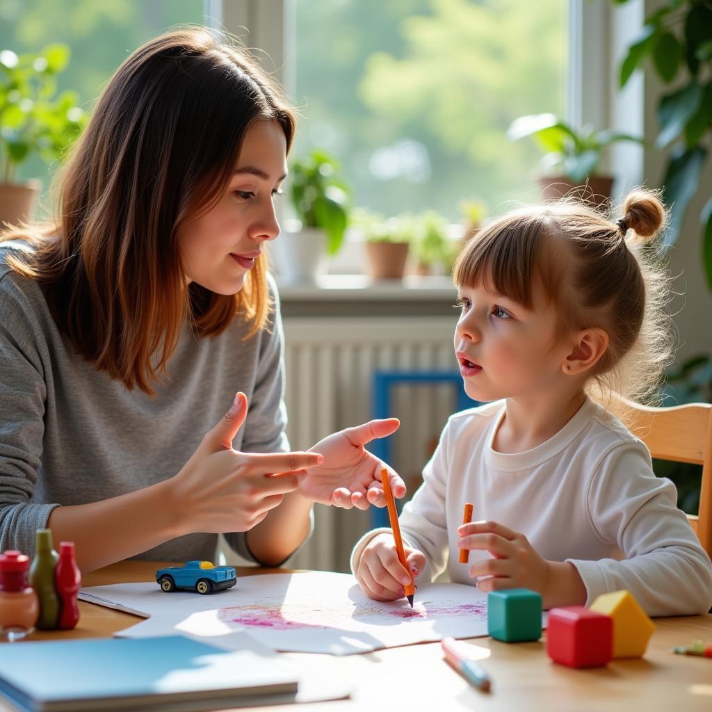 Câu hỏi chơi trò chơi hiểu bé khơi gợi sáng tạo