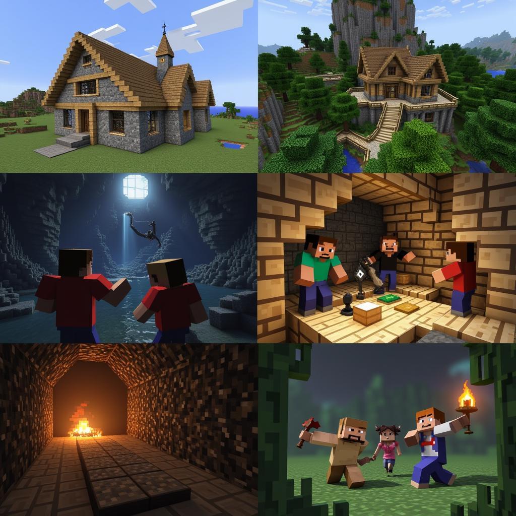 Chế Độ Chơi Đa Người Minecraft