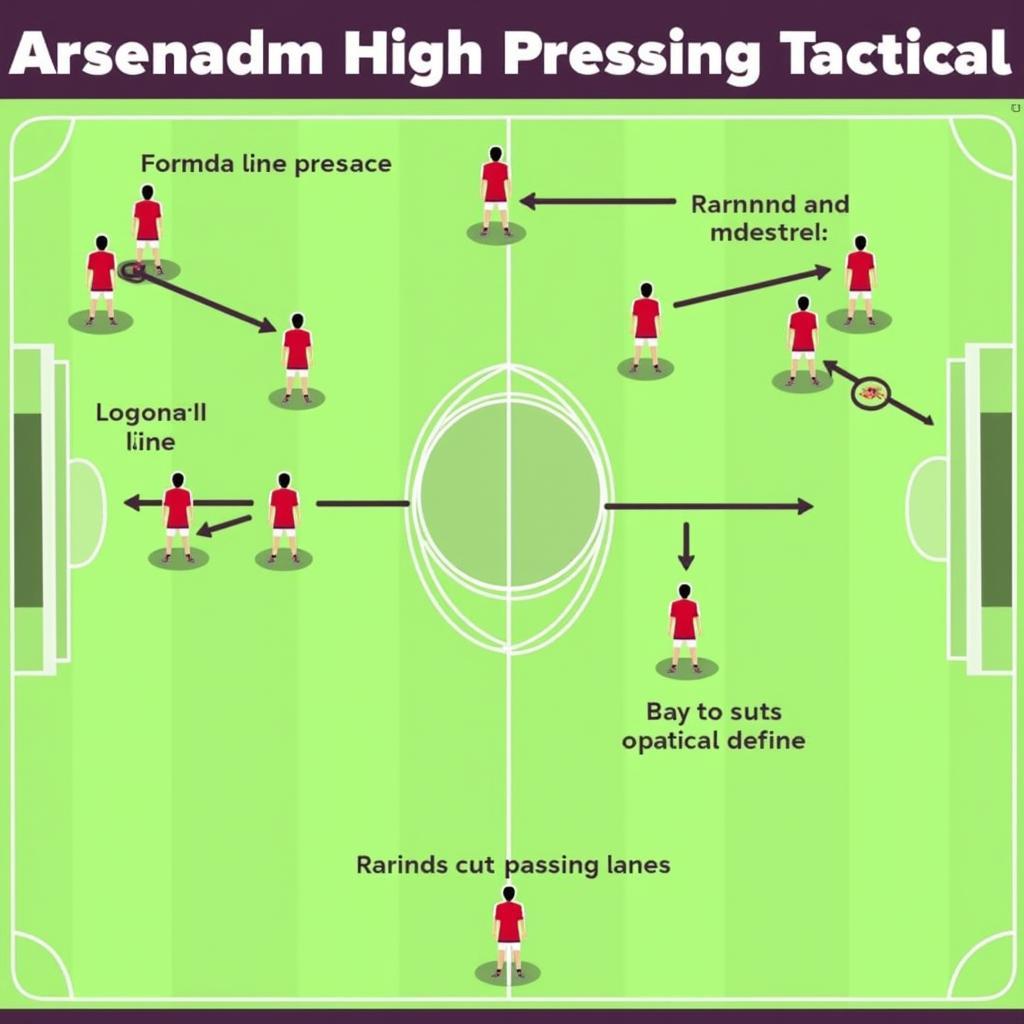 Chiến thuật pressing tầm cao của Arsenal