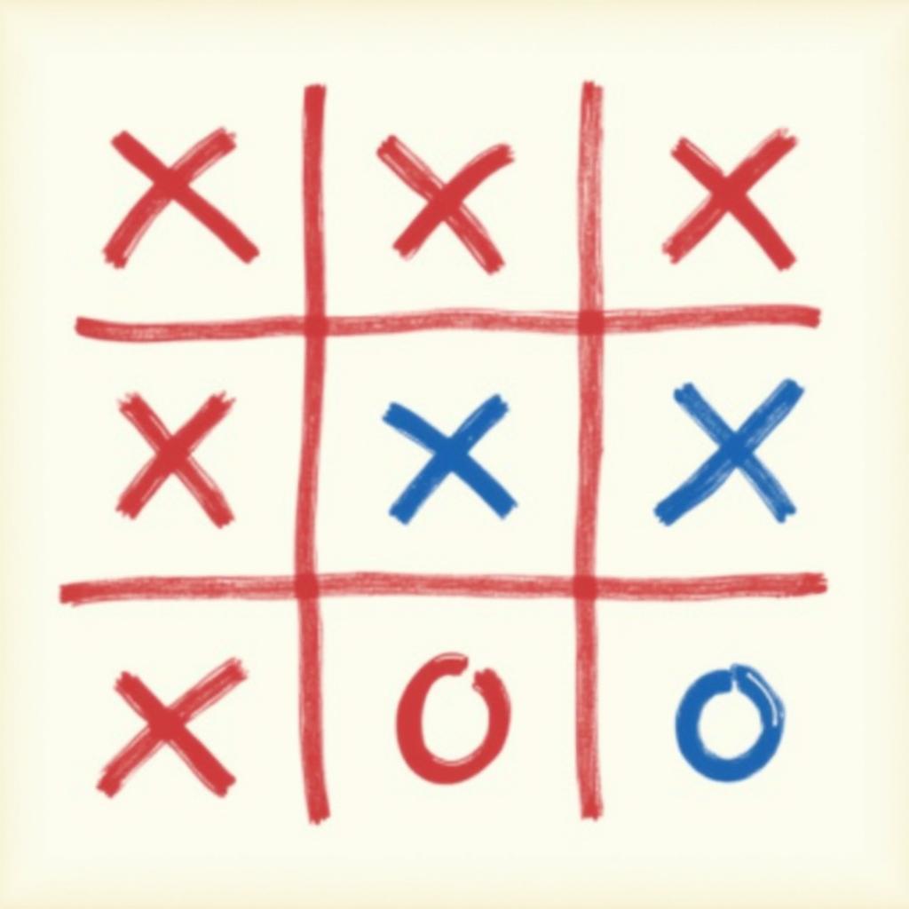 Chiến thuật tấn công trong Tic Tac Toe