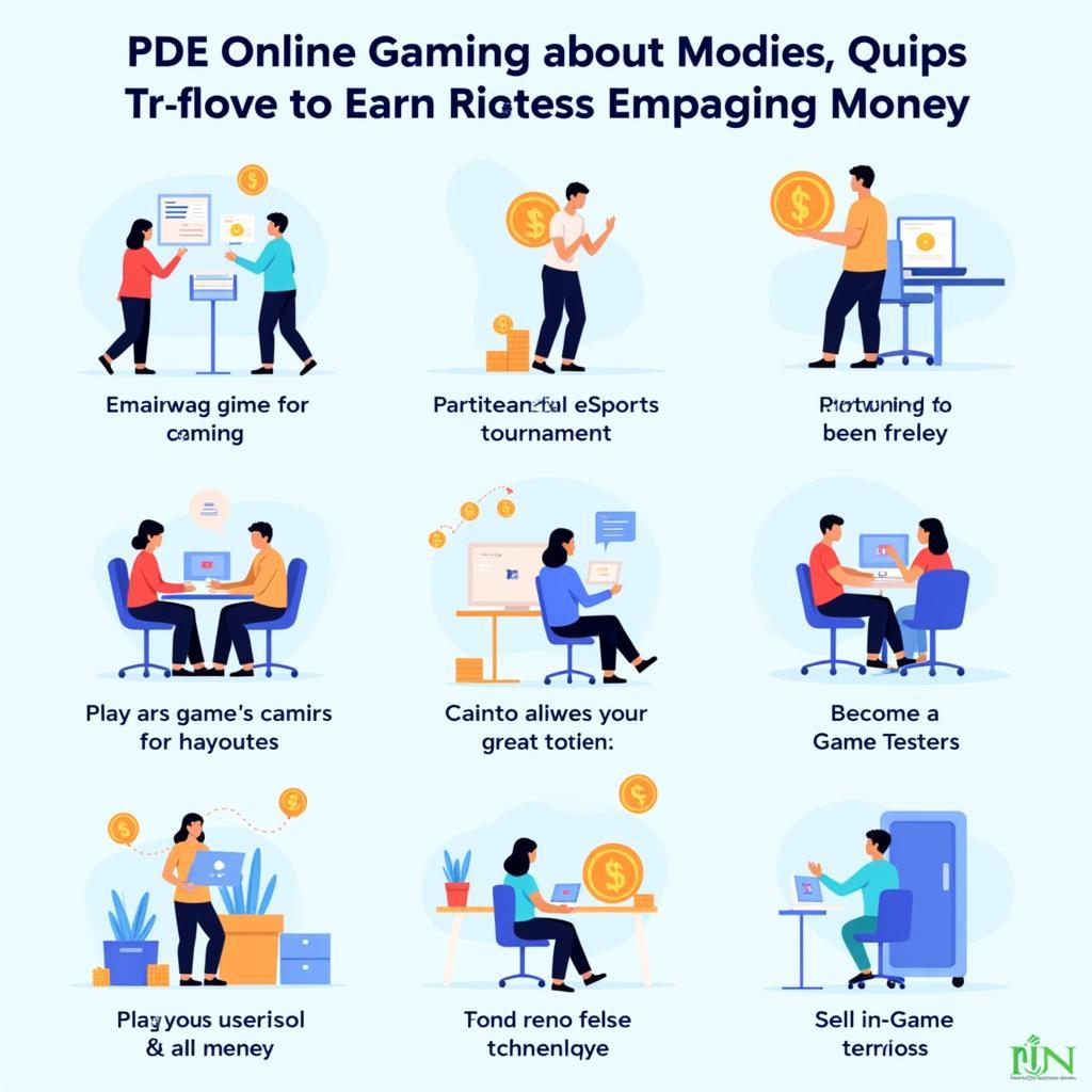 Chơi Game Kiếm Tiền Online: Các Hình Thức