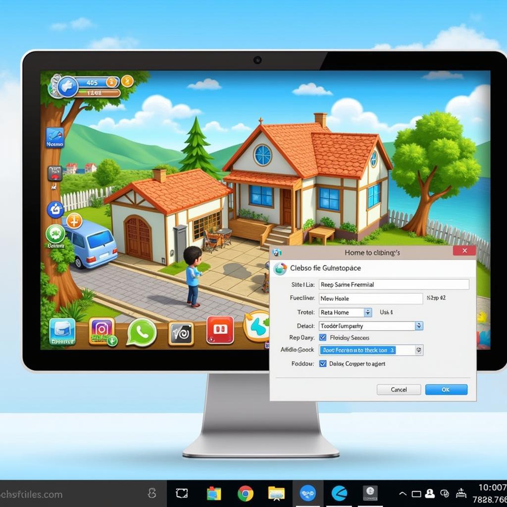 Chơi Homescapes trên máy tính với Bluestacks