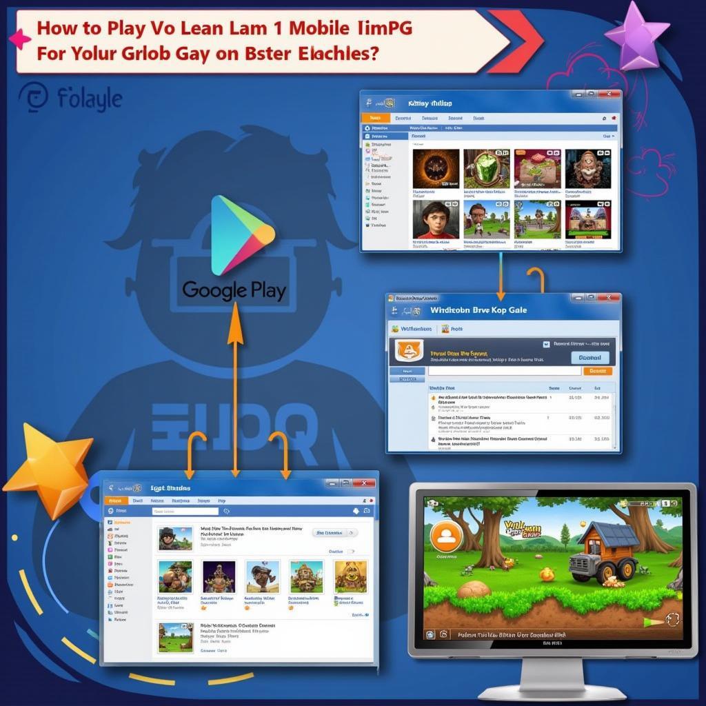 Chơi Võ Lâm 1 Mobile trên PC sử dụng Bluestacks