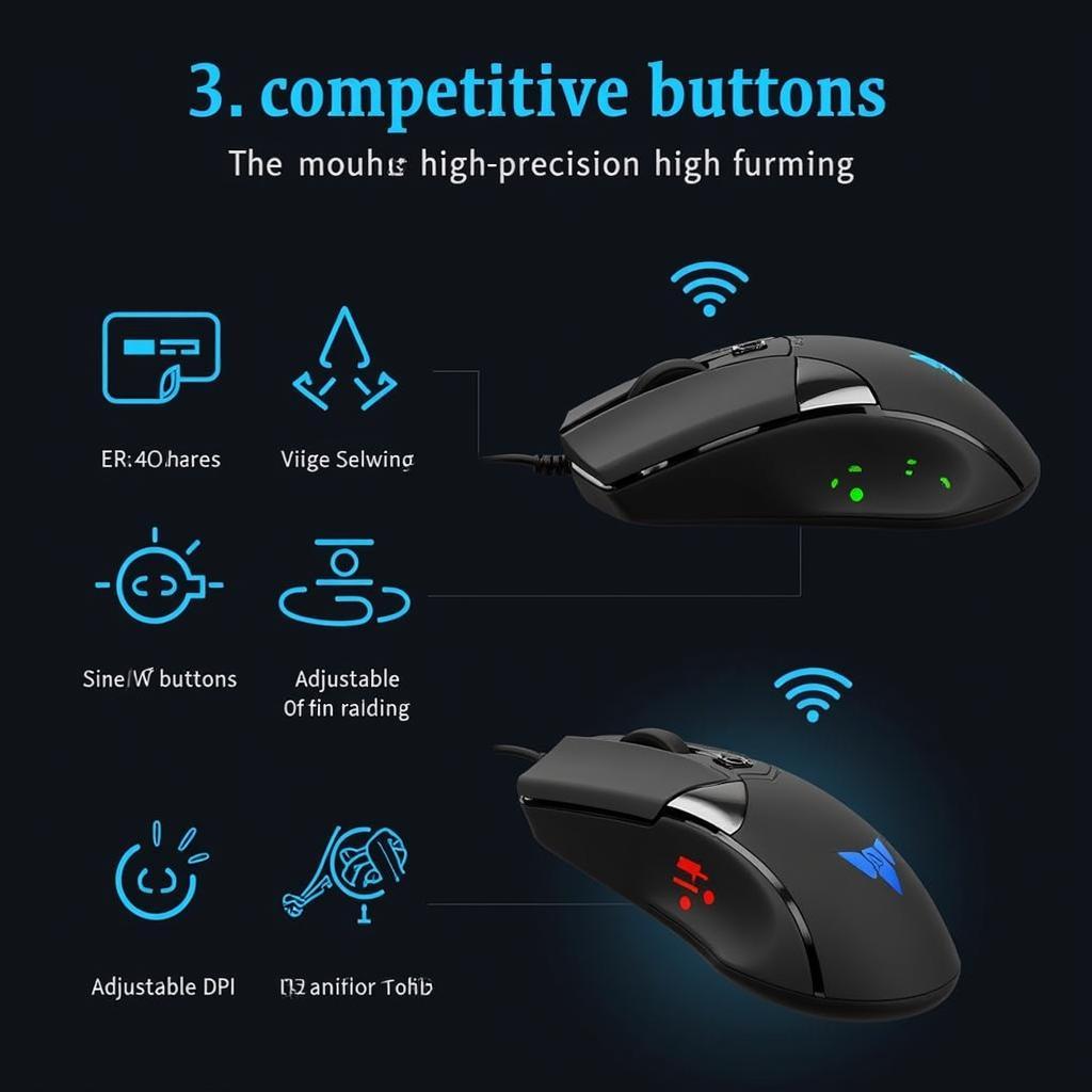 Chuột gaming độ chính xác cao