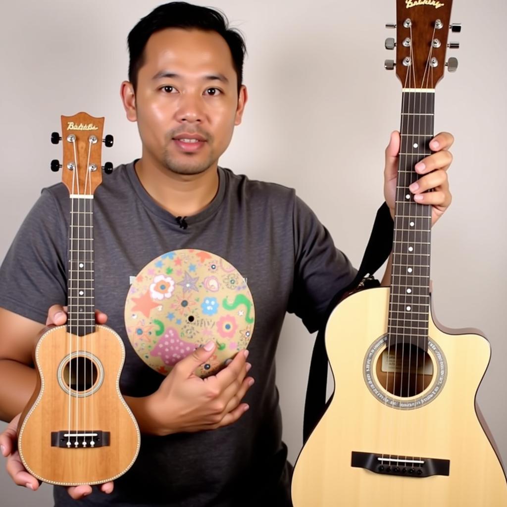 Chuyển đổi từ ukulele sang guitar