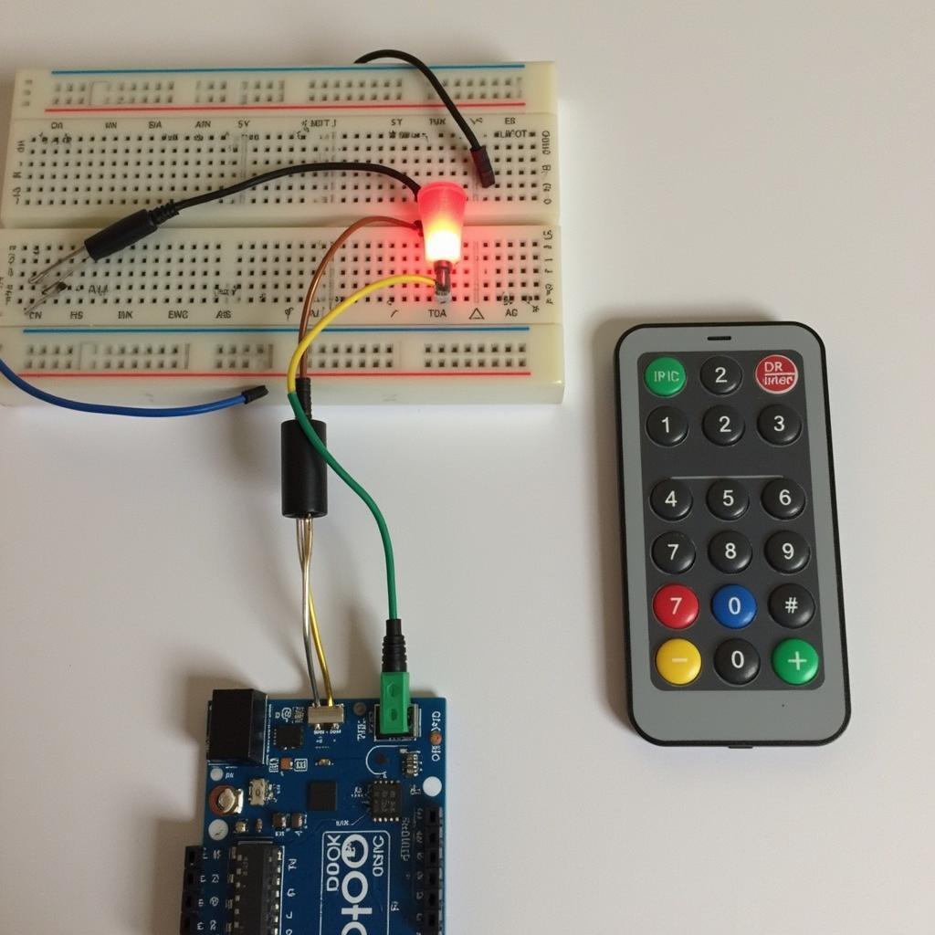 Điều Khiển LED bằng Remote và Arduino