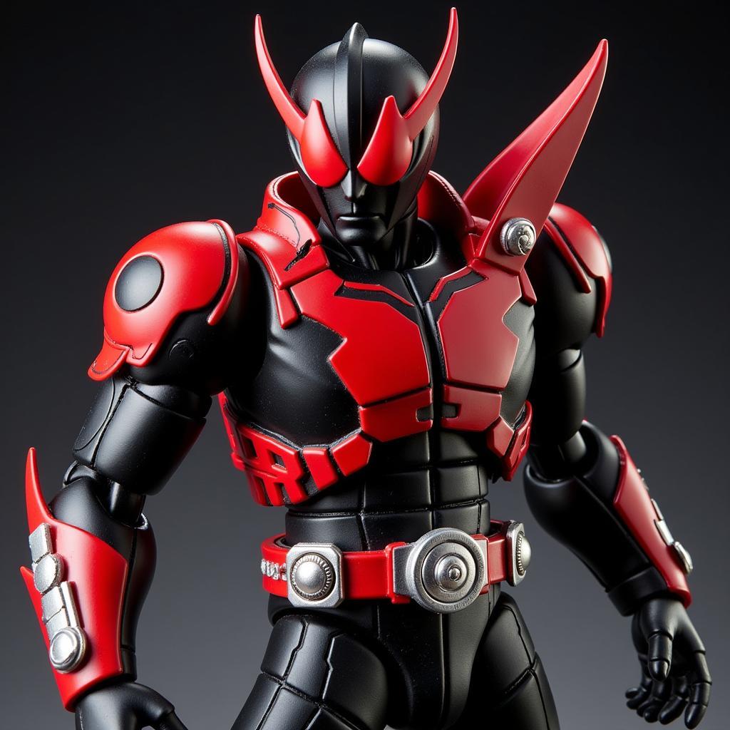 Đồ chơi Kamen Rider Kabuto: Figure hành động Kabuto Rider Form