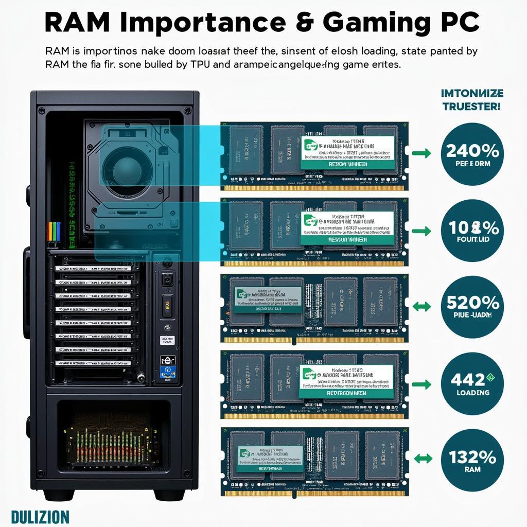 Dung lượng RAM cho PC chơi game