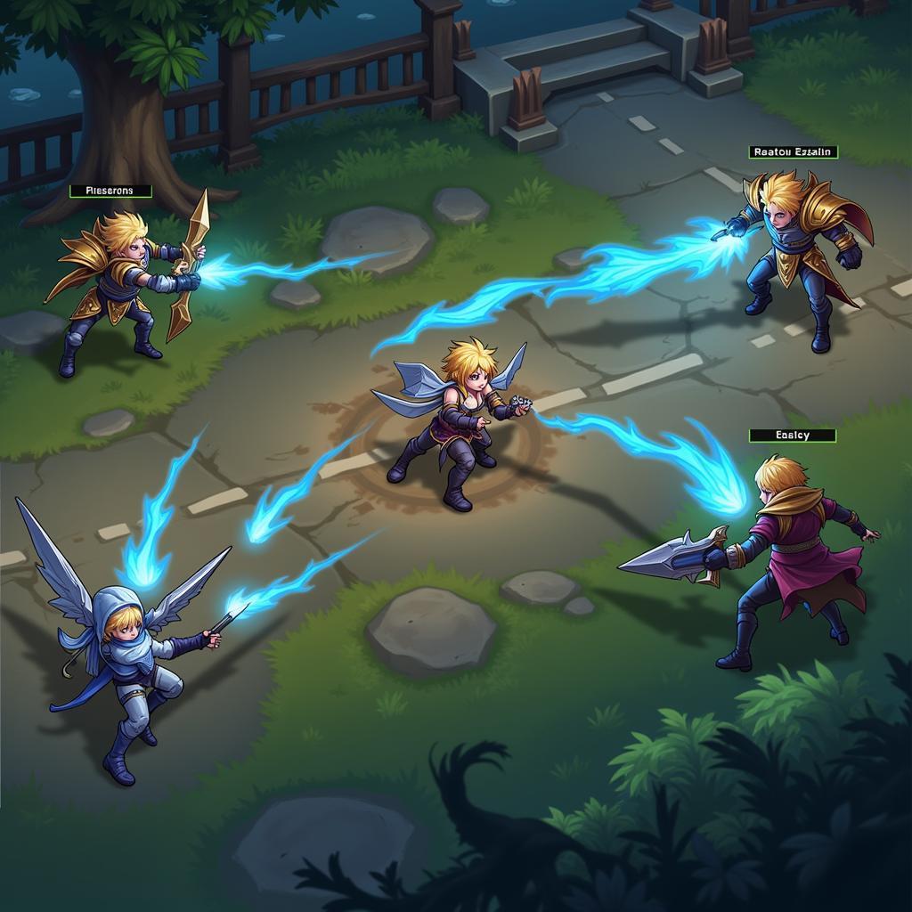 Ezreal giao tranh tổng mùa 8