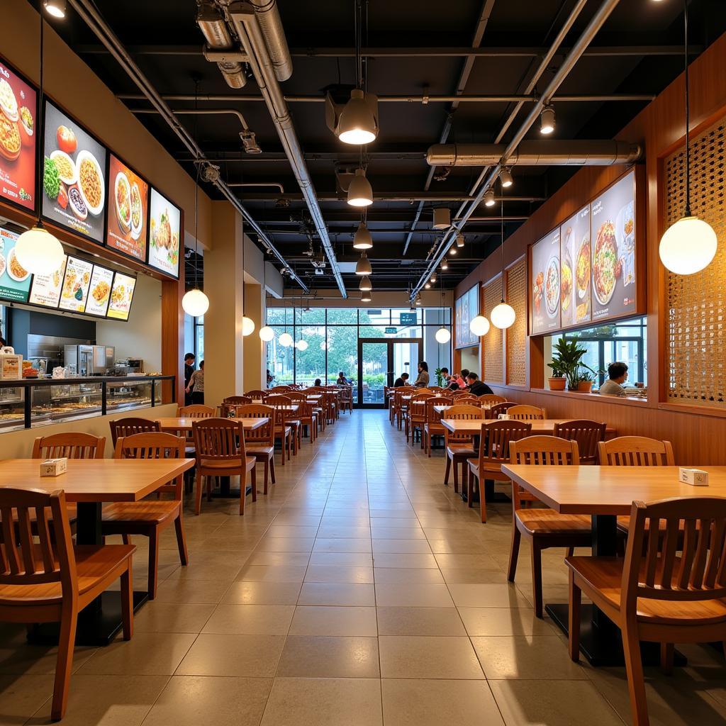 Food court Big C Garden Mỹ Tri