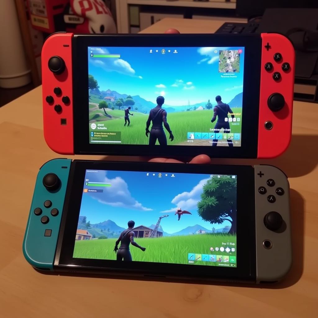 Gameplay Fortnite trên Nintendo Switch