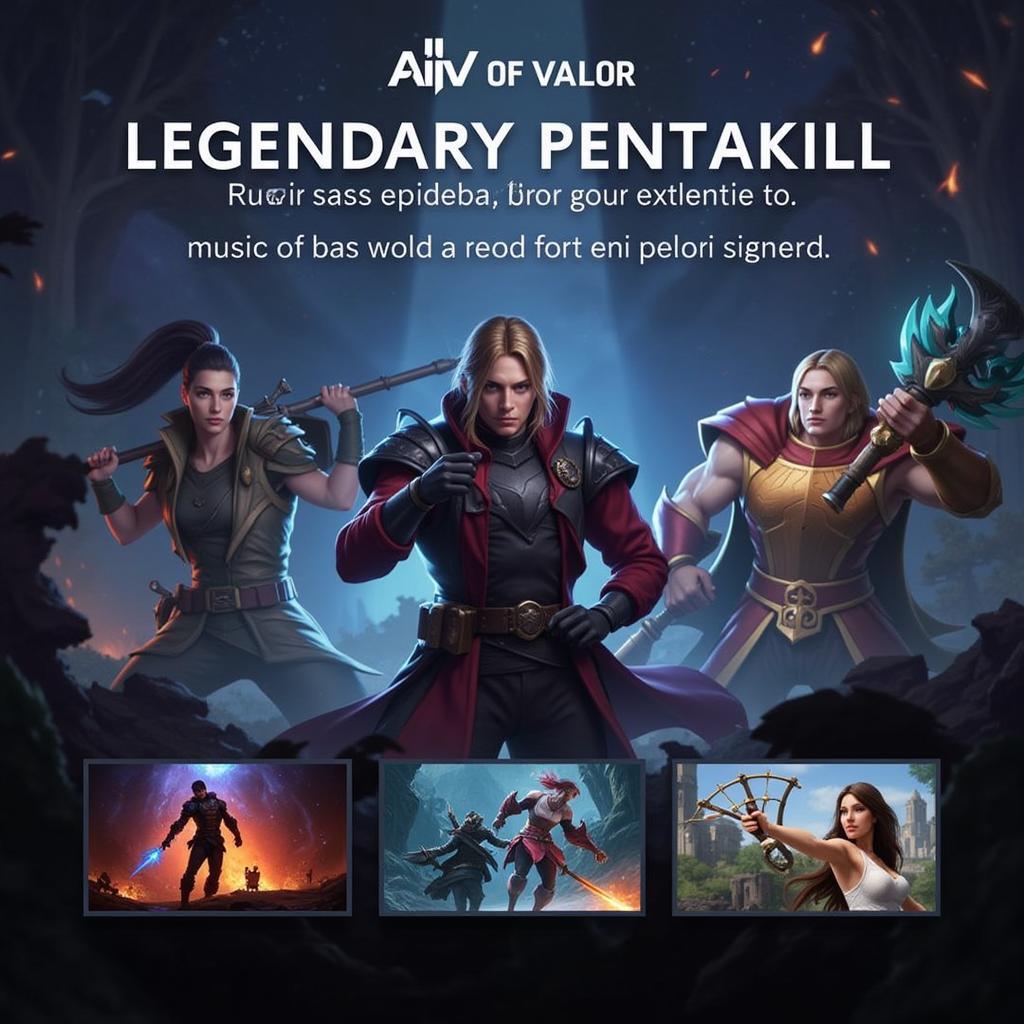 Giai điệu huyền thoại của Pentakill trong Liên Quân Mobile năm 2017, với âm thanh mạnh mẽ và hào hùng, đã tạo nên một cơn sốt trong cộng đồng game thủ.