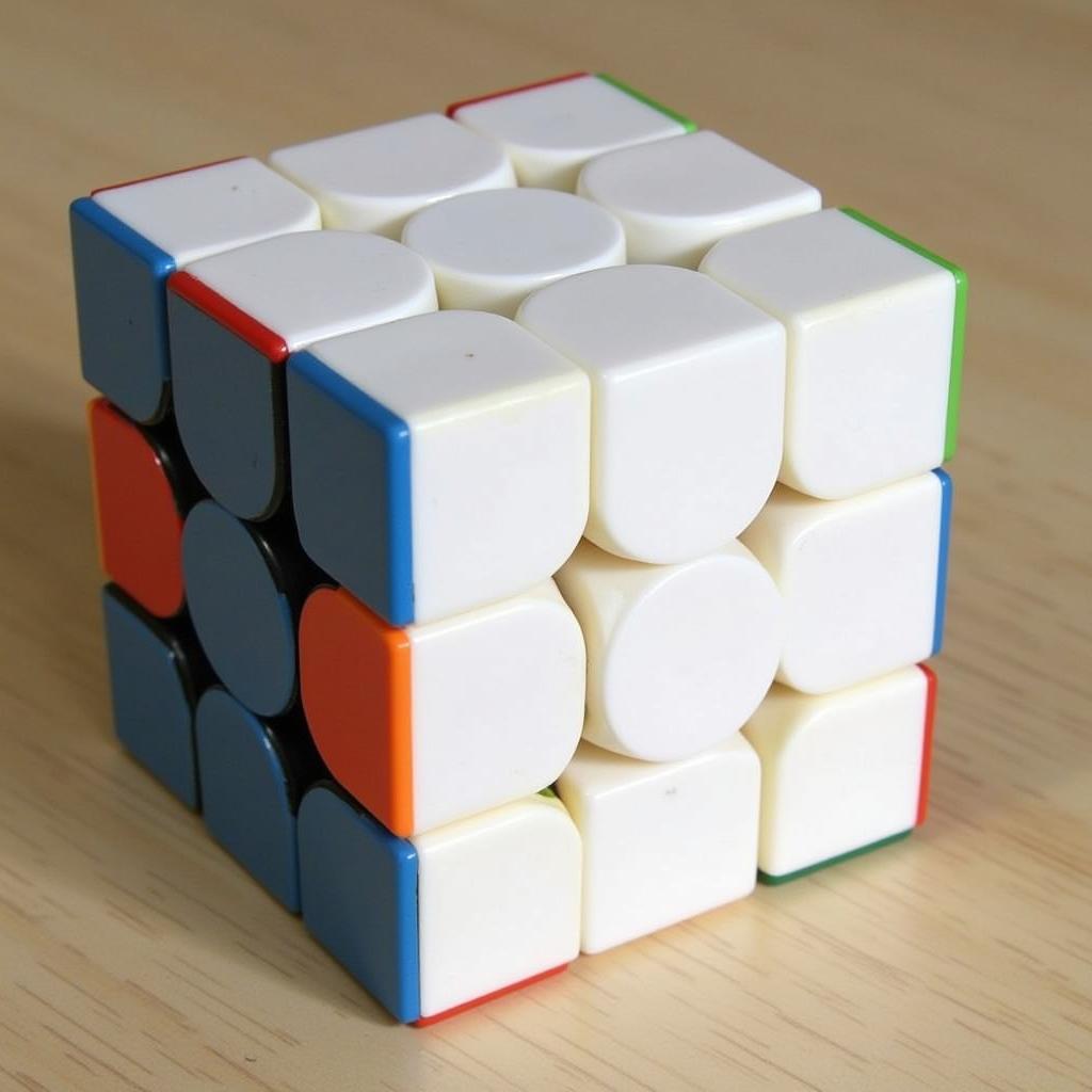 Giải tầng 2 rubik 3x3 hoàn thành